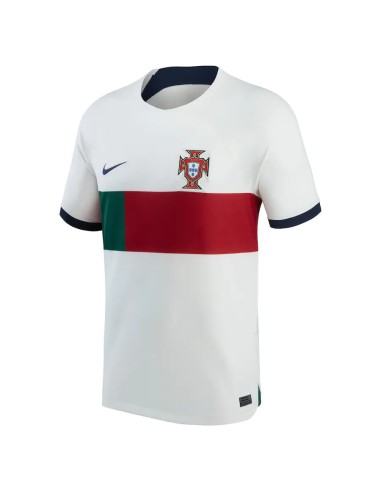 Maillot Portugal Homme Exterieur Blanc 2023 une grave pollution 