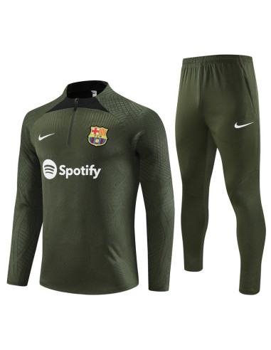 Survêtement Barcelone Vert 2023 2024 Homme commande en ligne