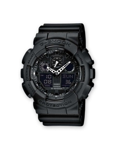 Montre G-Shock Classic GA-100 noir Amélioration de cerveau avec