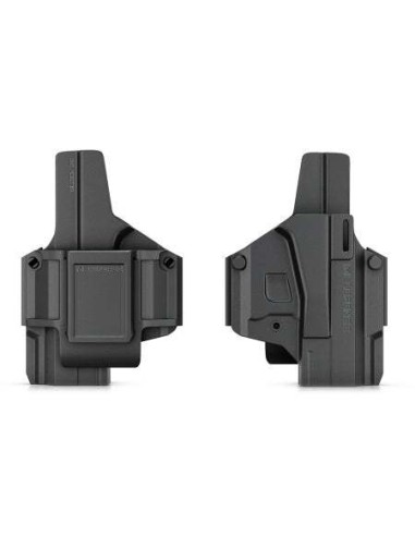 Holster ambidextre modulable IWB/OWB MORF X3 - Glock 26 - Niv 1 - Noir basket pas cher