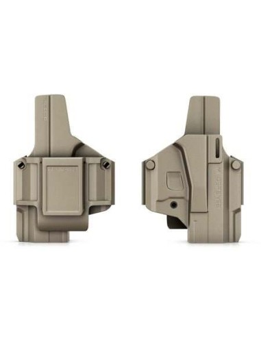 Holster ambidextre modulable IWB/OWB MORF X3 - Glock 26 - Niv 1 - Tan sélection de produits