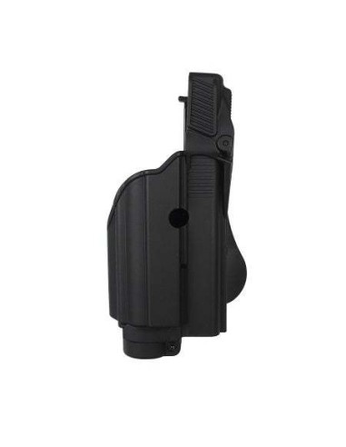 Holster Glock 17/19/22/23/25/31/32 + Lampe TLR 1/2  - Niveau 2 - Droitier - Noir votre restaurant rapide dans 