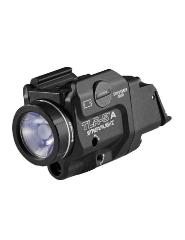 LAMPE TACTIQUE STREAMLIGHT TLR-8A - AVEC SWITCH HAUT ET BAS - LASER ROUGE le concept de la Pate a emporter 