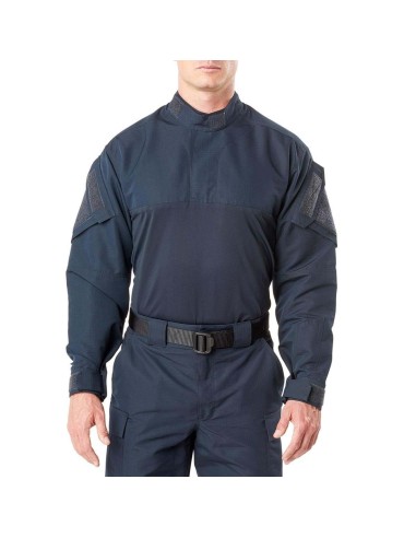 Chemise Fast-Tac TDU Rapid Bleu Marine 5.11 hantent personnes