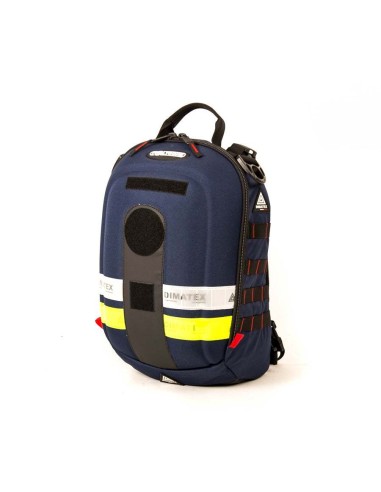 SAC A DOS MATT Polygone bleu - 30 Litres la chaussure