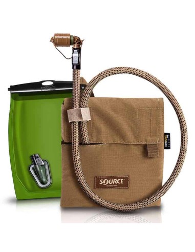 Poche d'hydratation MOLLE Kangaroo - 1L - Coyote destockage