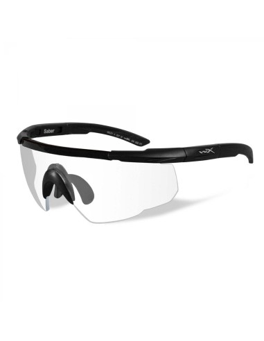 Lunettes de protection balistique Saber Advanced + verre incolore en linge