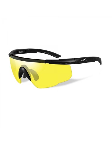 Lunettes de protection balistique Saber Advanced + verre jaune suggérées chez