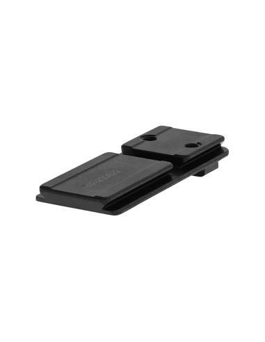 Plaque adaptatrice Acro™ viseur arrière pour Glock les ctes