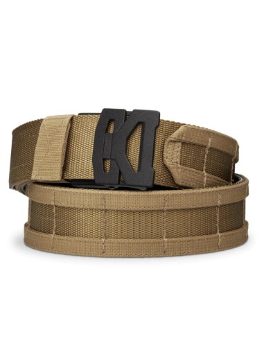 Ceinture de combat micro réglable B2 + Sous-ceinturon rembourrée - Coyote Dans la société mordern