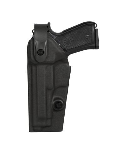 Holster gaucher Vegatek Duty VKD800 noir pour Berreta 92/98 - PAMAS / MAS-G1 les muscles