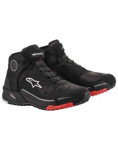 BASKETS ALPINESTARS CR-X RIDING RED CAMO NOIR votre