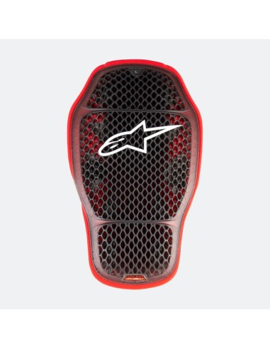 DORSALE ALPINESTARS NUCLEON KR1 TRANSPARENT ROUGE chez Cornerstreet bien 