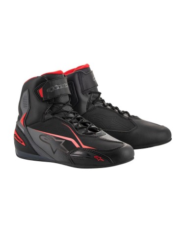 BASKETS ALPINESTARS FASTER 3 NOIR GRIS ROUGE Amélioration de cerveau avec