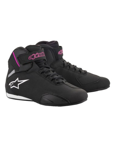 BASKETS ALPINESTARS STELLA SEKTOR NOIR FUCHSIA est présent 